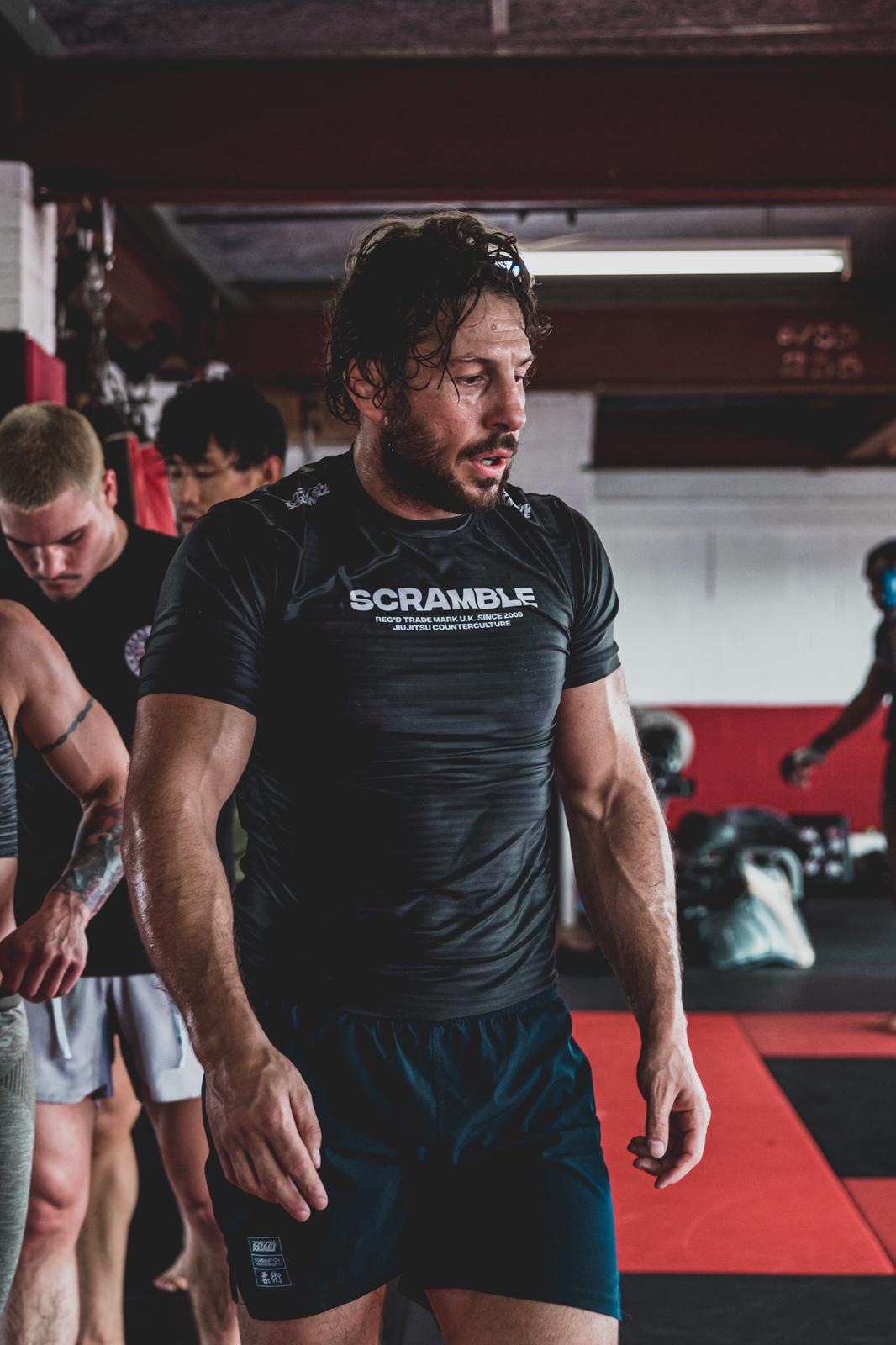 Ash Grimshaw training at Great Britain Top Team
